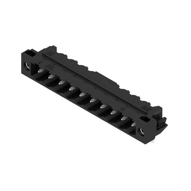 SL-SMT 5.08HC/10/90LF 3.2SN BK BX Wtyki PCB (złącza płyty), 5.08 mm, Liczba biegunów: 10, kąt odejścia: 90° /30szt./ 1780490000 WEIDMÜLLER
