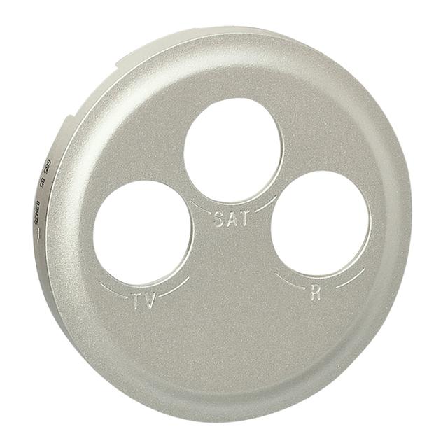 CELIANE - PLAKIETKA DO GNIAZD TV-RD-SAT TYTANOWA, Legrand