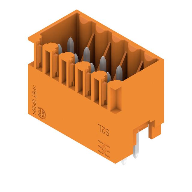S2L 3.50/10/180G 3.5SN OR BX Wtyki PCB (złącza płyty), 3.50 mm, Liczba biegunów: 10, kąt odejścia: 180° /96szt./ 1728810000 WEIDMÜLLER