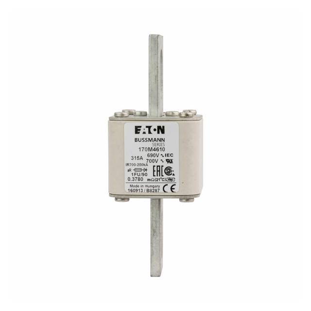 FUSE 315A 690V 1FU/90 AR UC Wkładka szybka 315A AC 690V rozmiar 1 53x69x136 mm aR IEC UL, 170M4610 E