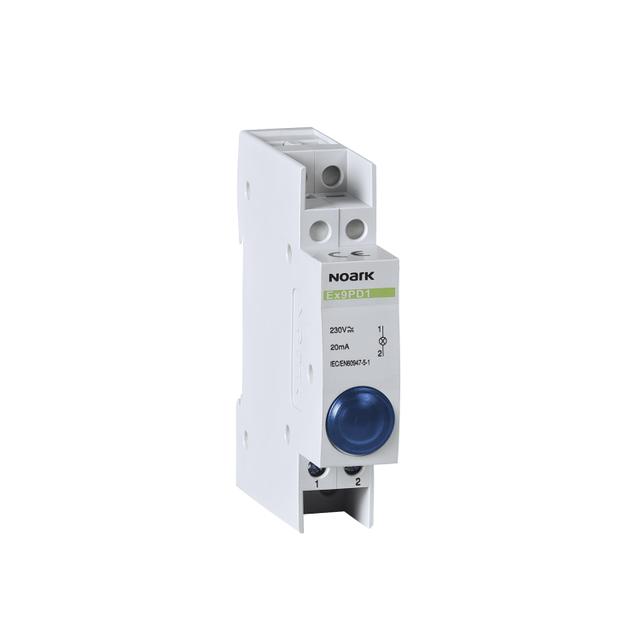 Ex9PD1b 6.3V AC/DC Lampka sygnalizacyjna 6 3V AC/DC 1 niebieska LED 102444 NOARK