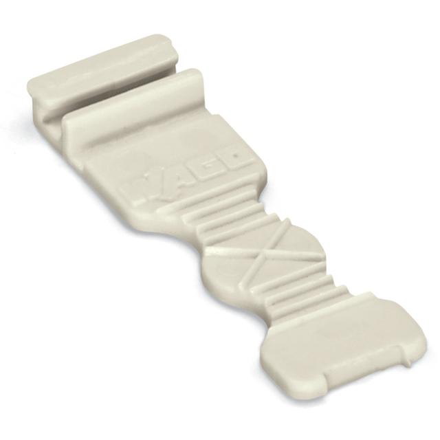 płytka odciążająca przewody jasnoszara