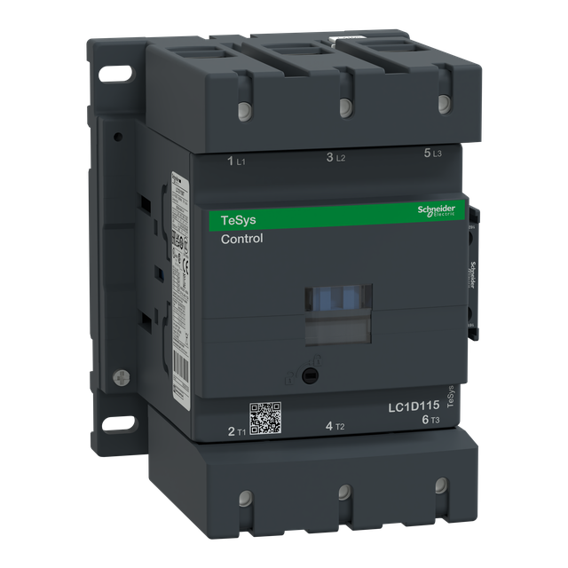 Stycznik mocy TeSys D [AC-3] 115A 3P 1Z 1R cewka 220V 50HZ LC1D115M5 Schneider