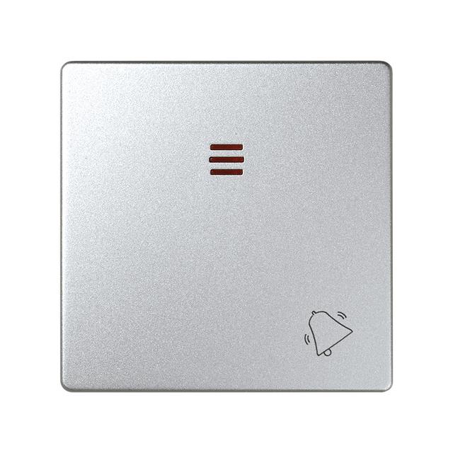 Klawisz z oczkiem i piktogramem /dzwonek/ do mechanizmów serii 75 aluminium 82015-93 KONTAKT