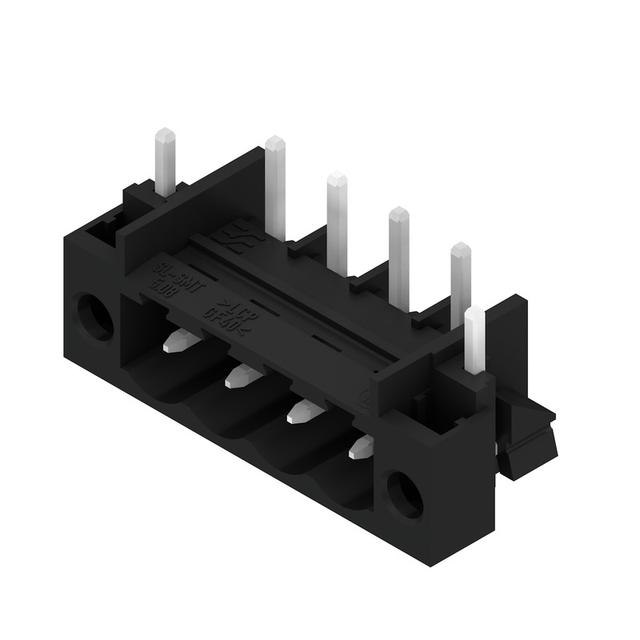 SL-SMT 5.08HC/04/270FH 3.2SN BK BX Wtyki PCB (złącza płyty), 5.08 mm, Liczba biegunów: 4, kąt odejścia: 270° /100szt./ 1877330000 WEIDMÜLLER