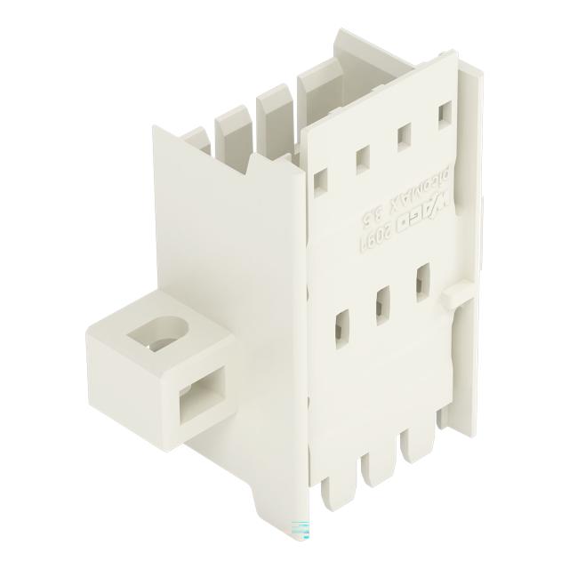 picoMAX wtyk raster 3,5mm 2-bieg. przepustowy z uchwytami montażowymi /100szt./ WAGO