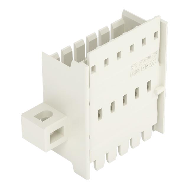 picoMAX wtyk raster 3,5mm 6-bieg. przepustowy z uchwytami montażowymi /50szt./ WAGO