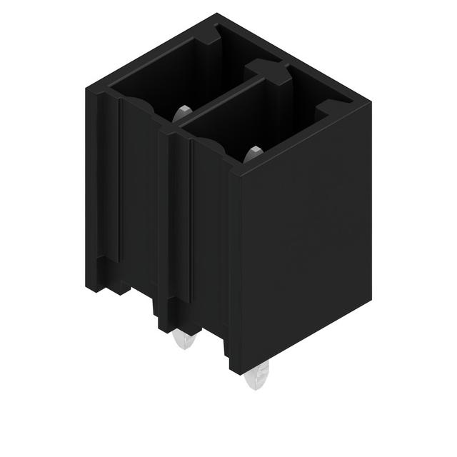 SC-SMT 3.81/02/180G 3.2SN BK BX Wtyki PCB (złącza płyty), 3.81 mm, Liczba biegunów: 2, kąt odejścia: 180° /50szt./ 1862920000 WEIDMÜLLER
