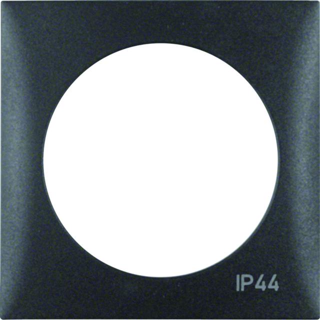 Integro Flow Ramka 1-krotna z nadrukiem  IP44  bez uszczelki, ant