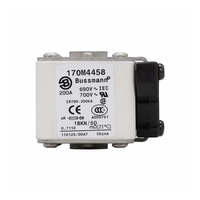 FUSE 200A 690V 1BKN/50 AR UC Wkładka szybka 200A AC 690V rozmiar 1 aR IEC UL pojedyczny wskaźn 170M4