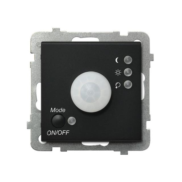 SONATA Elektroniczny czujnik ruchu - kolor czarny metalik