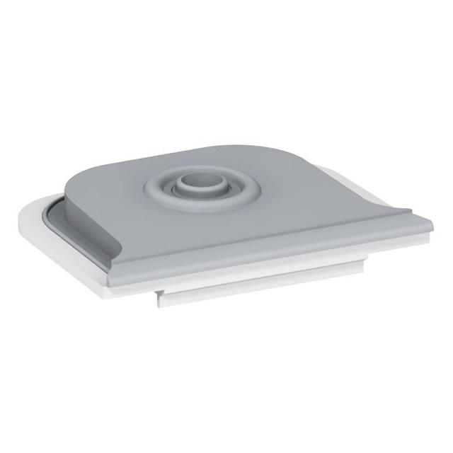 Plexo55 Membrana 1 Wyjście Śr. 25Mm Szara 069596 LEGRAND