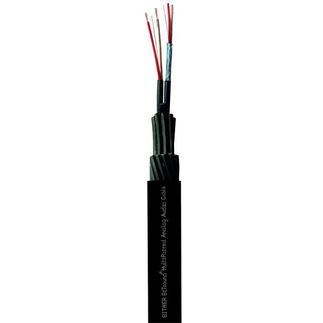 BiTsound MultiPaired Analog Audio Cable OFC 4x(2x0,21) Giętki, wieloparowy, ekranowany kabel estradowy LP0221 BITNER