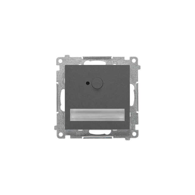 Simon 55 Oprawa oświetleniowa LED 14V z czujnikiem ruchu (0,62 W) Barwa neutralna 4200K Grafitowy ma