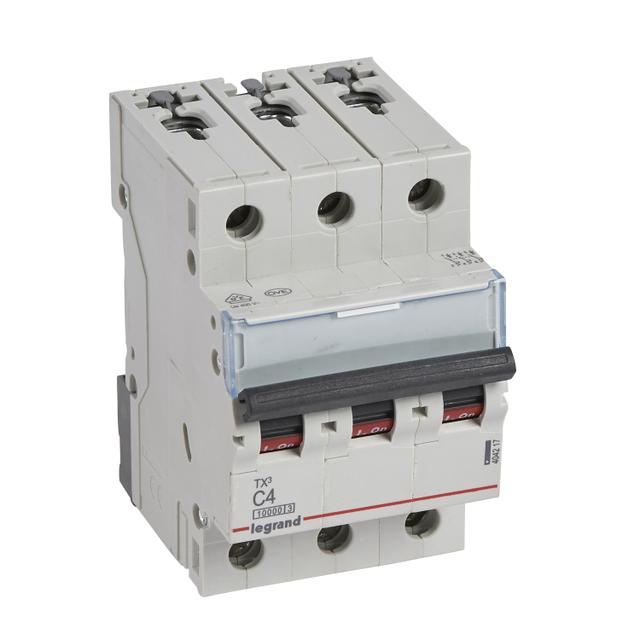 Wyłącznik Nadprądowy S 313 3P C4A 10000A TX3 404217 LEGRAND