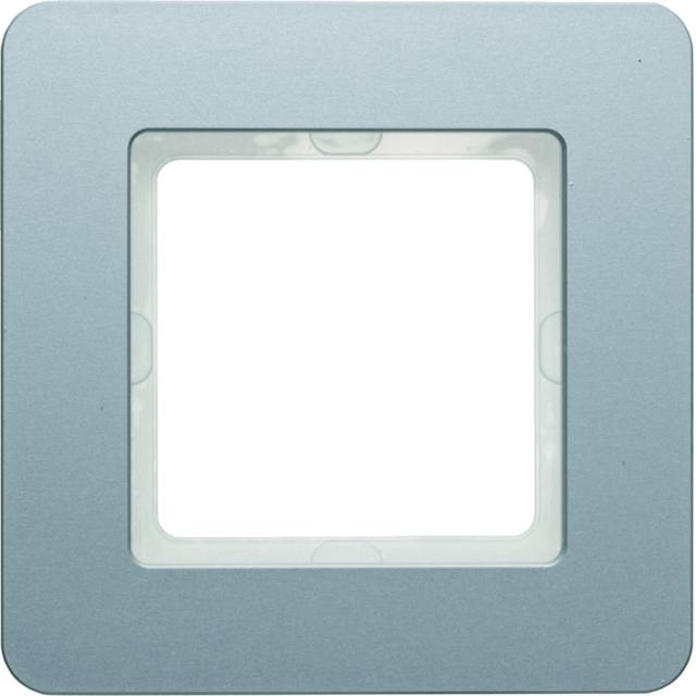 BERKER Q.7 Ramka pojedyncza aluminium 10116074 HAGER