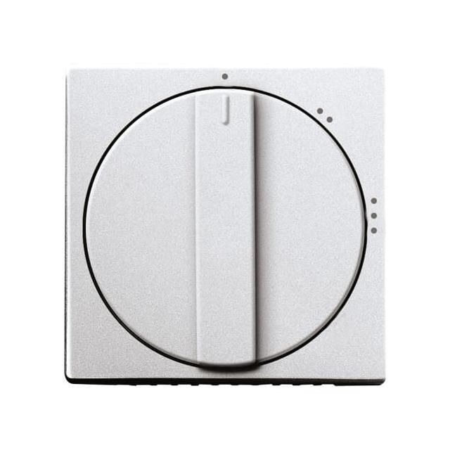 FUTURE Pokrywa z pokrętłem i nadrukiem alumioniowo srebrny