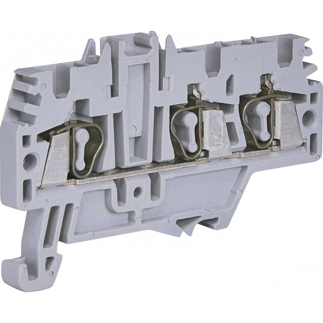 ESP-HMM.2/1+2 Złączka sprężynowa 2,5 mm2 (1wej,2 wyj) (szara)