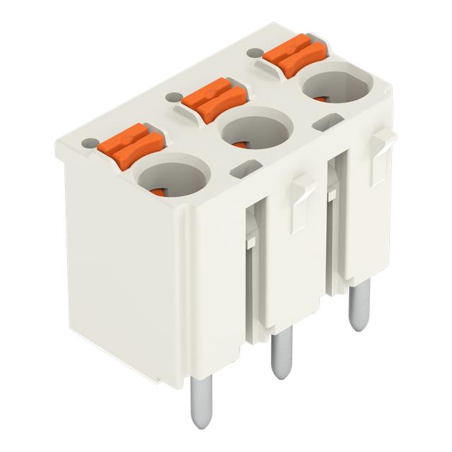 Gniazdo picoMAXeCOM raster 7,5mm 3‑biegunowe z prostymi pinami lutowniczymi bez płytki 2092‑3173 /100szt./ WAGO