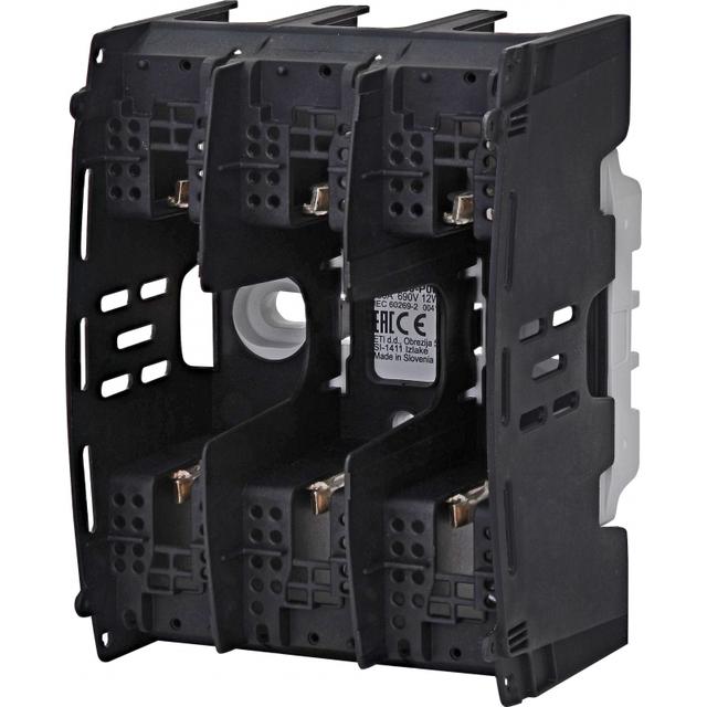 PTI 00 P00-P00 3p - Podstawa bezpiecznikowa z osłonami zacisków