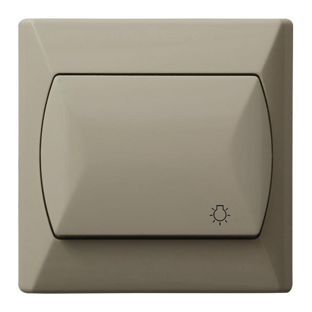 AKCENT Łącznik zwierny  światło  - kolor beżowy