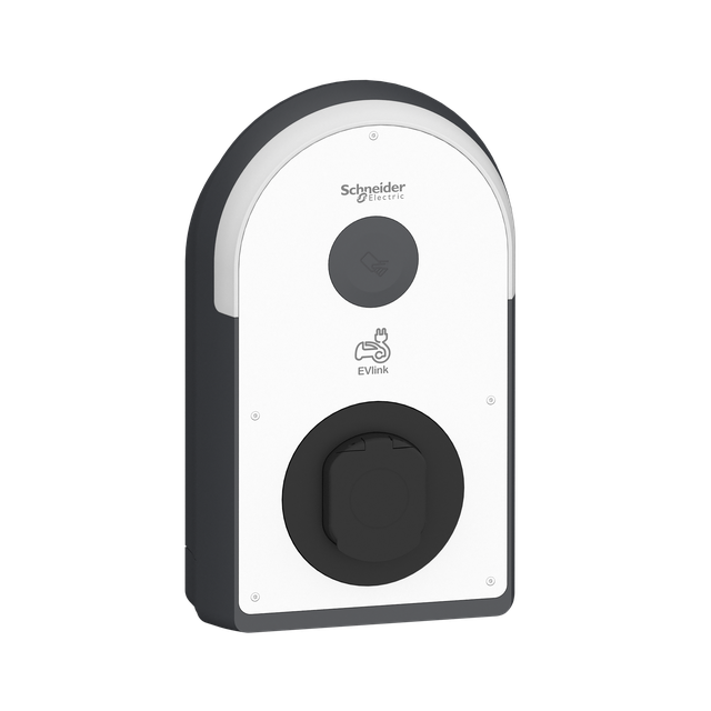 Stacja ładowania, EVlink Pro AC/ AC Metal 3f 11kW z gniazdem T2S, wbudowane zabezpieczenia RDC-DD 6m