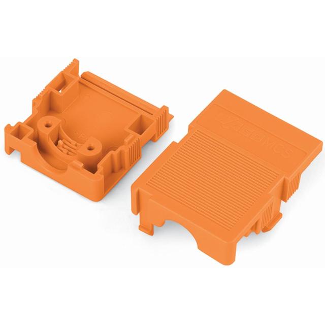 obudowa zabezpieczająca przewody 2-bieg. pomarańczowa raster 7,62 mm