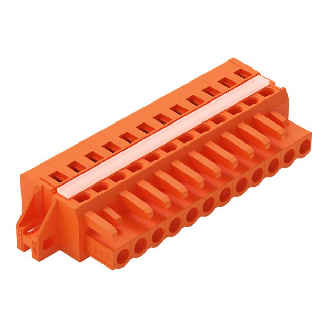 Gniazdo MCS-MIDI Classic 12-biegunowe pomarańczowe raster 5,08mm /25szt./ 231-312/027-000 WAGO