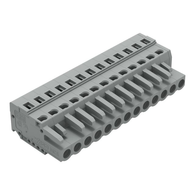 Gniazdo MCS‑MIDI Classic 13‑biegunowe szare rastre 5mm 231‑113/026‑000 /25szt./ WAGO