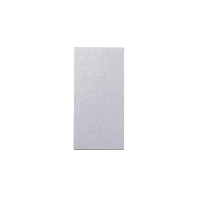 Simon Connect Zaślepka S500 podwójna 100x50mm aluminium