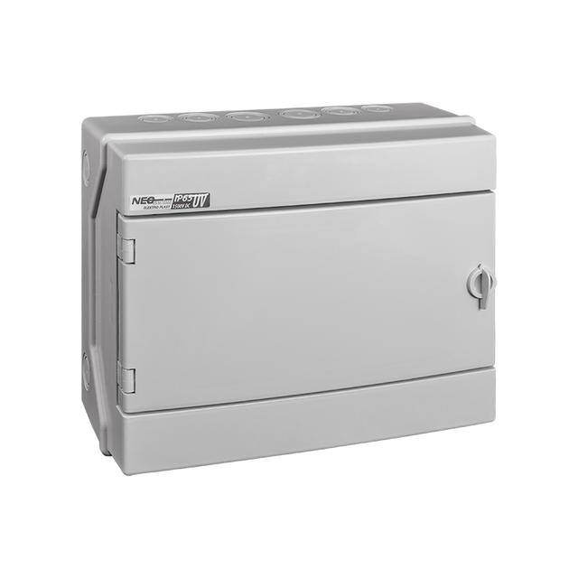 Rozdzielnica hermetyczna natynkowa 1x12 IP65 500VAC/1000VDC RH-12/UV AC/DC 36.912 OPATÓWEK