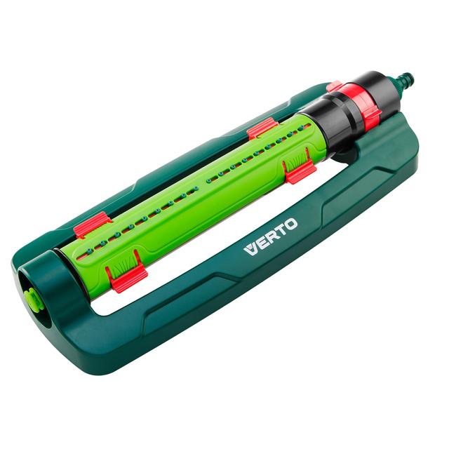 Zraszacz oscylacyjny, powierzchnia zraszania do 418 m2, 18 dyszy zraszających