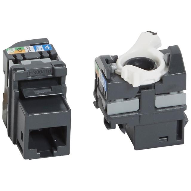 Keystone: Gniazdo Rj 45 Kat. 5E Utp  033180 LEGRAND