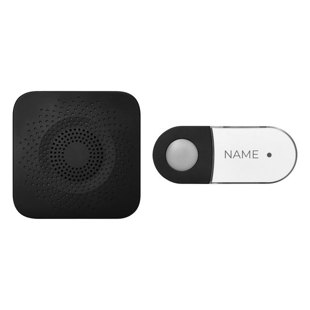 Dzwonek bezprzewodowy SETI AC sieciowy przycisk bezbateryjny learning system 32 dźwięki 150m