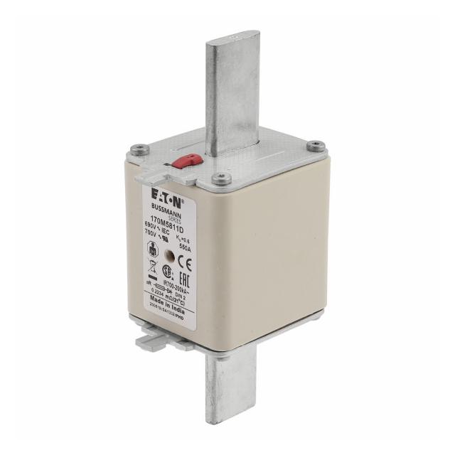 550A 690V aR DIN 2 HSDNH FUSE Wkładka szybka 550A AC 690V DIN 2 aR DIN IEC podwójny wskaźni 170M5811