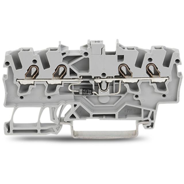 TOPJOBS złączka 4-przewodowa 1,5 mm2 diodowa szara