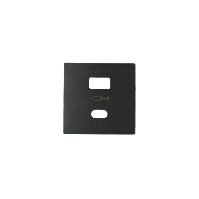 "Simon 82 Pokrywa do ładowarki USB typ A+C