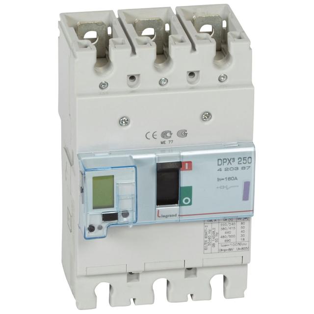 Wyłącznik DPX3 250 El 3P 160A 50Ka 420367 LEGRAND