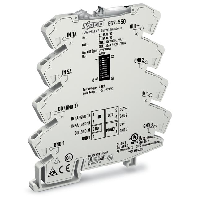 JUMPFLEX przetwornik pomiarowy prądu 5A AC/DC WAGO