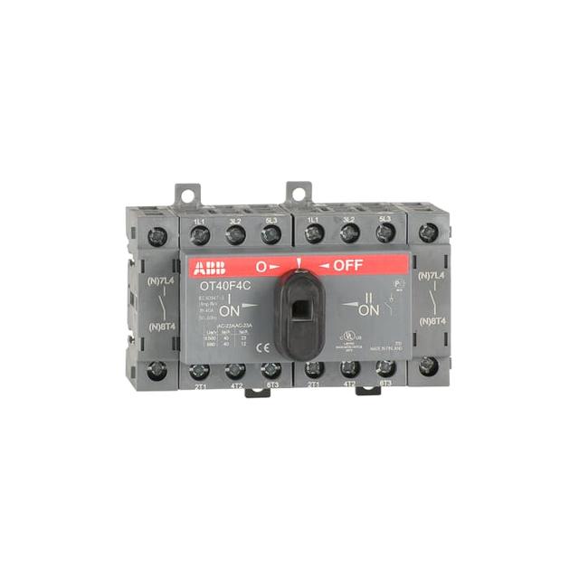OT40F4C przełącznik 4-biegunowy 40a, bez wałka i rączki 1SCA104934R1001 ABB