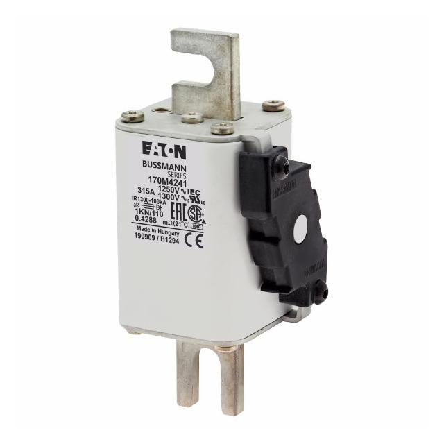 FUSE 315A 1250V 1KN/110 AR CU Wkładka szybka 315A AC 1250V rozmiar 1 53x69x138 mm aR DIN I 170M4241