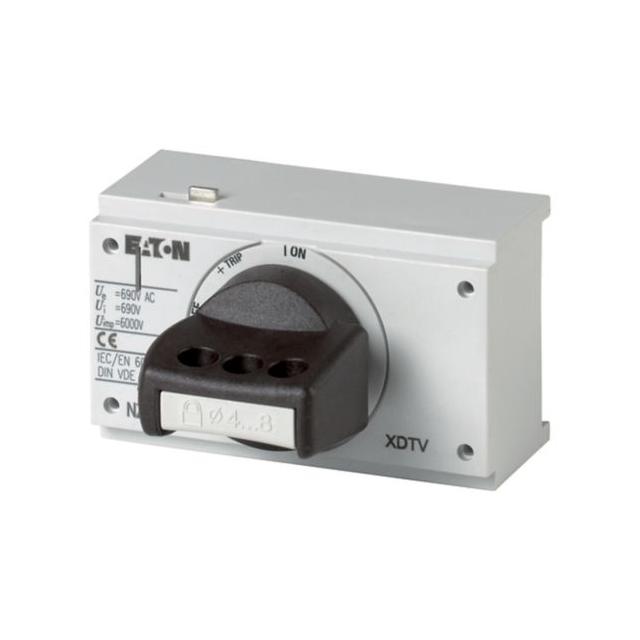 NZM2-XDTV Napęd bezpośredni czarny z blokadą IP40 260133 EATON