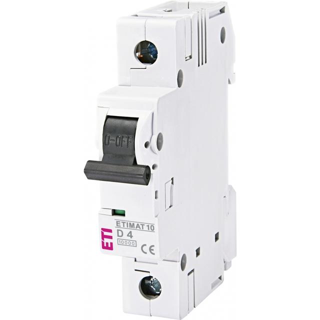 Wyłącznik nadprądowy MAT 10 1P D4A 002151710 ETI