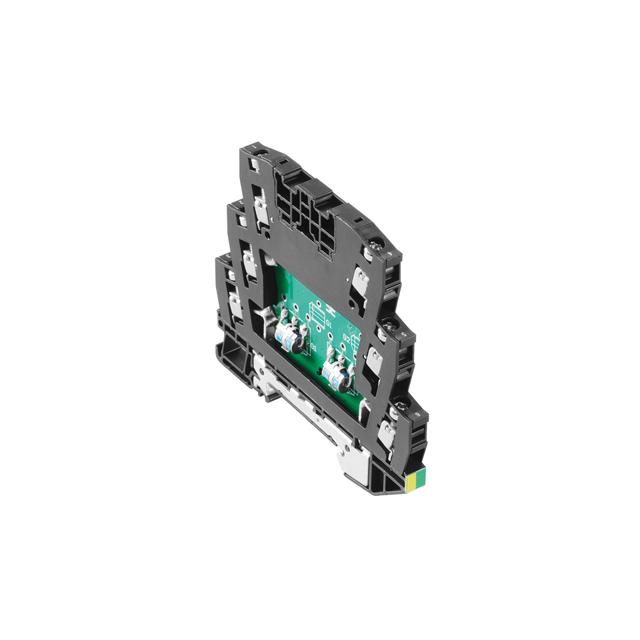 VSSC6 GDT 110VAC/DC10kA Odgromnik (sieci przesyłu danych/technologia MCR), Ochrona przeciwprzepięciowa, MSR, Cyfrowe, Liczba sygnałów: 1, AC/DC, 110 V, 156 V, 12 A, Zacisk /10szt 1064690000 WEIDMÜLLER