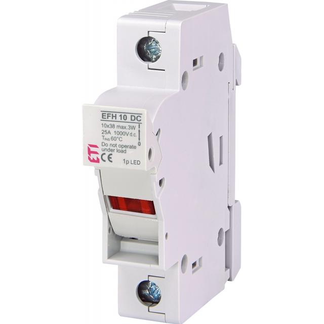 Podstawa bezpiecznikowa DC z adapterem EFH 10 DC 1P LED AD 002540511 ETI