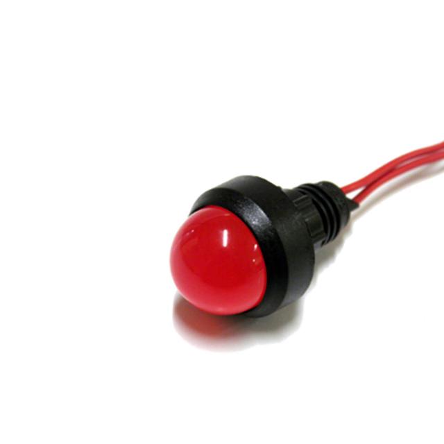 Klp20R/230V ,  Kontrolka diodowa, klosz 20 mm, 230V, czerwony