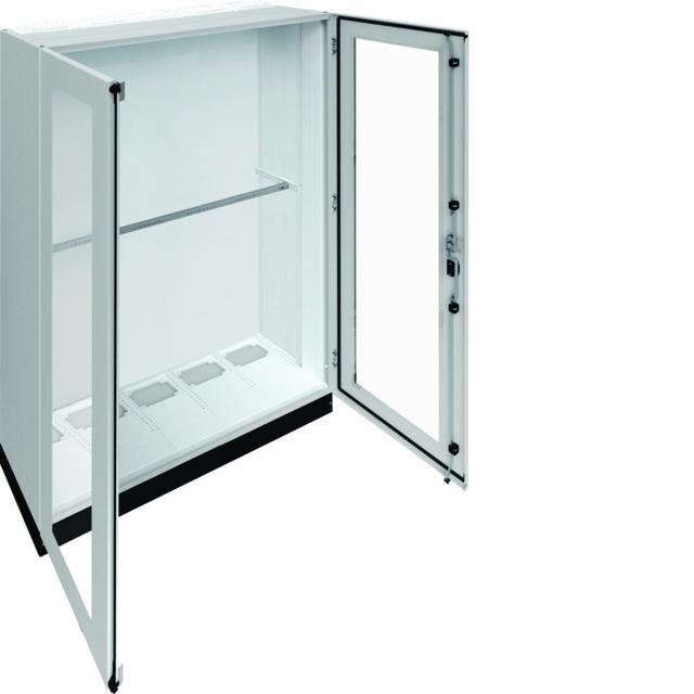 univers Rozdzielnica stojąca IP55 kl. II 1300x1850x400 + cokół 100mm drzwi transparentne FR25U1 HAGER