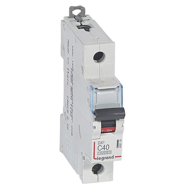 Wyłącznik Nadprądowy 1P C40A 10Ka S311 DX3 409118 LEGRAND