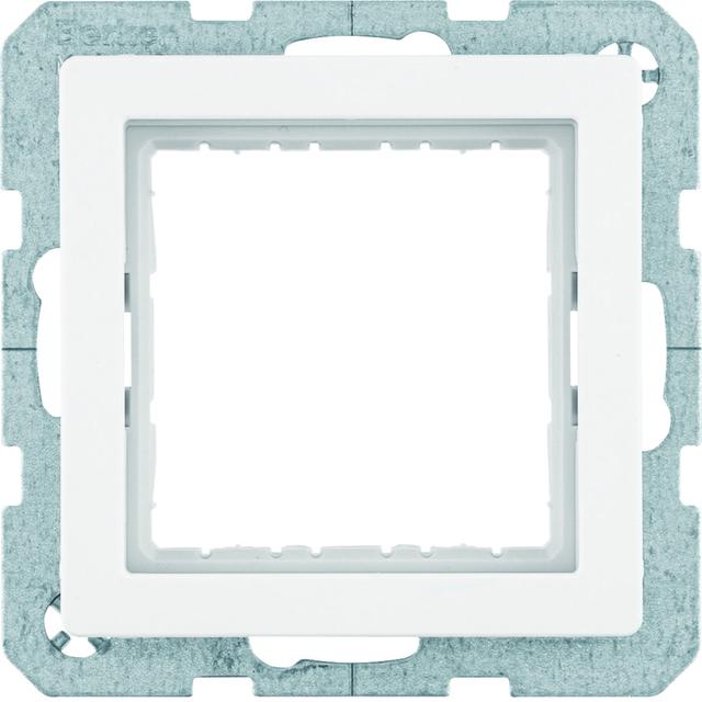 BERKER Q.x Zestaw adaptacyjny do modułów systo 45x45mm biały aksamit 14406089 HAGER