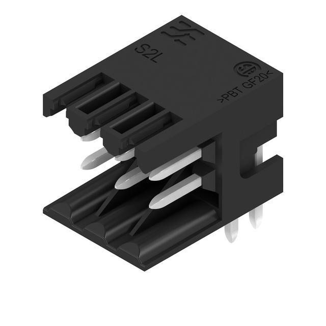 S2L 3.50/06/90 3.5SN BK BX Złącze wtykowe płytek drukowanych /174szt./ WEIDMULLER